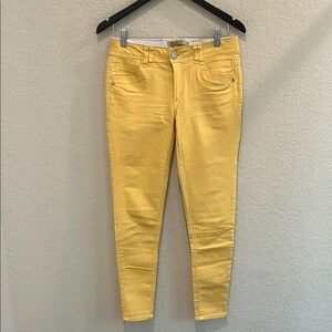 Democracy Yellow Skinny Jeans